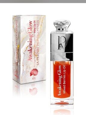 Predire Paris Awakening Glow Mixed Berries Lip Oil - Vibrant Orange